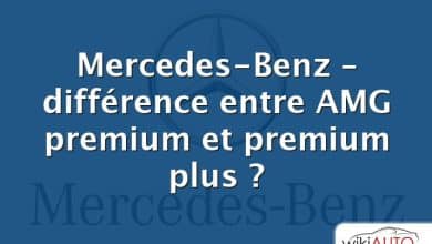 Mercedes-Benz – différence entre AMG premium et premium plus ?