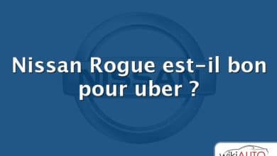 Nissan Rogue est-il bon pour uber ?