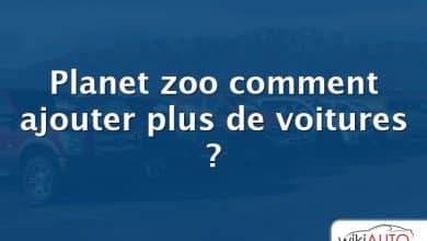 Planet zoo comment ajouter plus de voitures ?