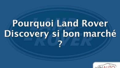 Pourquoi Land Rover Discovery si bon marché ?