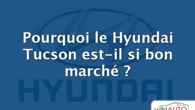 Pourquoi le Hyundai Tucson est-il si bon marché ?