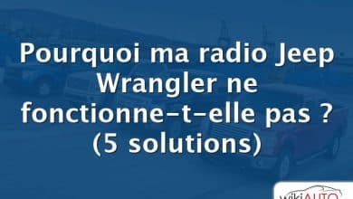 Pourquoi ma radio Jeep Wrangler ne fonctionne-t-elle pas ?  (5 solutions)