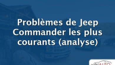 Problèmes de Jeep Commander les plus courants (analyse)