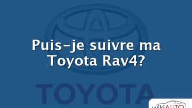 Puis-je suivre ma Toyota Rav4?