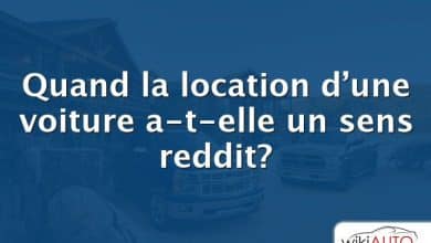 Quand la location d’une voiture a-t-elle un sens reddit?