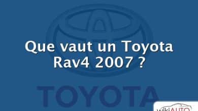 Que vaut un Toyota Rav4 2007 ?