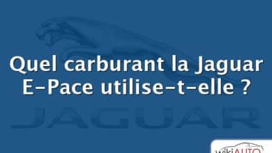 Quel carburant la Jaguar E-Pace utilise-t-elle ?