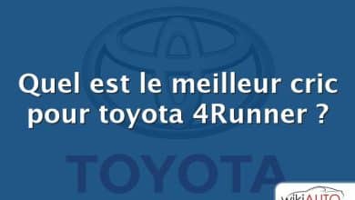 Quel est le meilleur cric pour toyota 4Runner ?