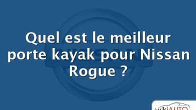 Quel est le meilleur porte kayak pour Nissan Rogue ?