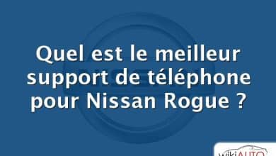 Quel est le meilleur support de téléphone pour Nissan Rogue ?