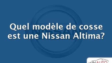 Quel modèle de cosse est une Nissan Altima?