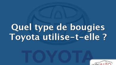 Quel type de bougies Toyota utilise-t-elle ?