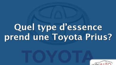 Quel type d’essence prend une Toyota Prius?