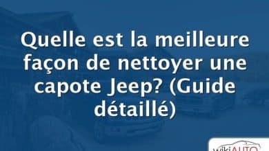 Quelle est la meilleure façon de nettoyer une capote Jeep?  (Guide détaillé)