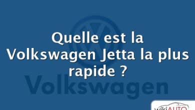 Quelle est la Volkswagen Jetta la plus rapide ?