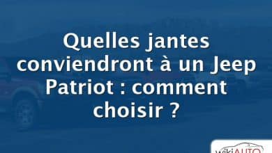 Quelles jantes conviendront à un Jeep Patriot : comment choisir ?