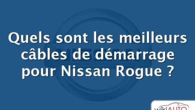 Quels sont les meilleurs câbles de démarrage pour Nissan Rogue ?