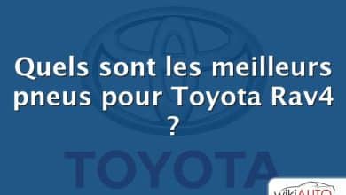 Quels sont les meilleurs pneus pour Toyota Rav4 ?