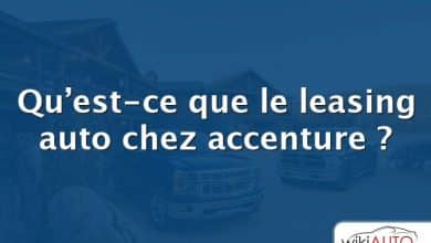 Qu’est-ce que le leasing auto chez accenture ?