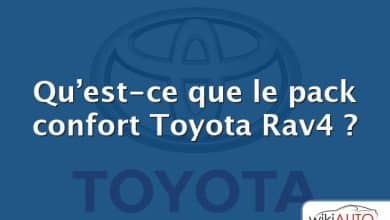 Qu’est-ce que le pack confort Toyota Rav4 ?