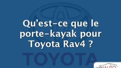 Qu’est-ce que le porte-kayak pour Toyota Rav4 ?