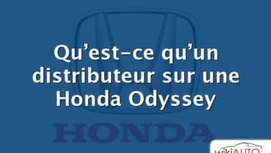 Qu’est-ce qu’un distributeur sur une Honda Odyssey