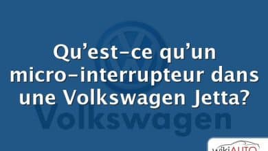 Qu’est-ce qu’un micro-interrupteur dans une Volkswagen Jetta?