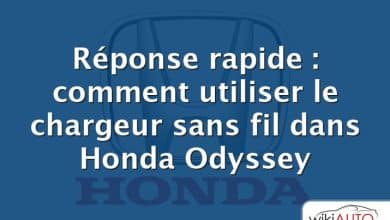 Réponse rapide : comment utiliser le chargeur sans fil dans Honda Odyssey