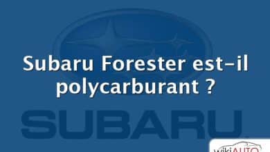 Subaru Forester est-il polycarburant ?