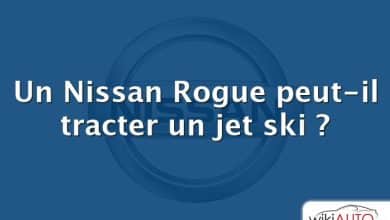 Un Nissan Rogue peut-il tracter un jet ski ?