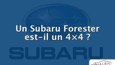 Un Subaru Forester est-il un 4×4 ?