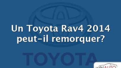 Un Toyota Rav4 2014 peut-il remorquer?