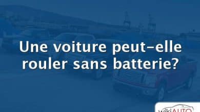 Une voiture peut-elle rouler sans batterie?